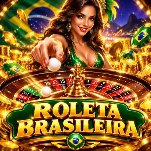 Mesa de roleta brasileira ao vivo com crupiê anunciando as apostas em português