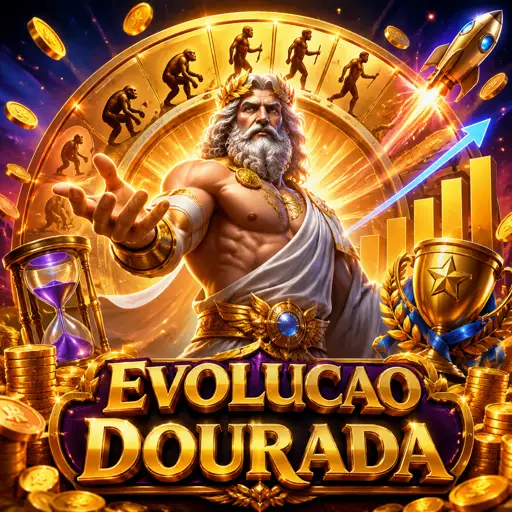 Logo do provedor Evolution, responsável pela transmissão da mesa